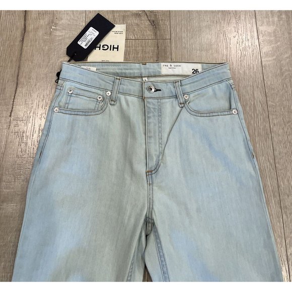 Rag & Bone Women's Nina High Rise Ankle Skinny Jeans Lake District Sz 26 NWT - Picture 5 of 14
